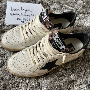 Golden Goose Glitter tongue ballstars 🦄🦄🦄 37